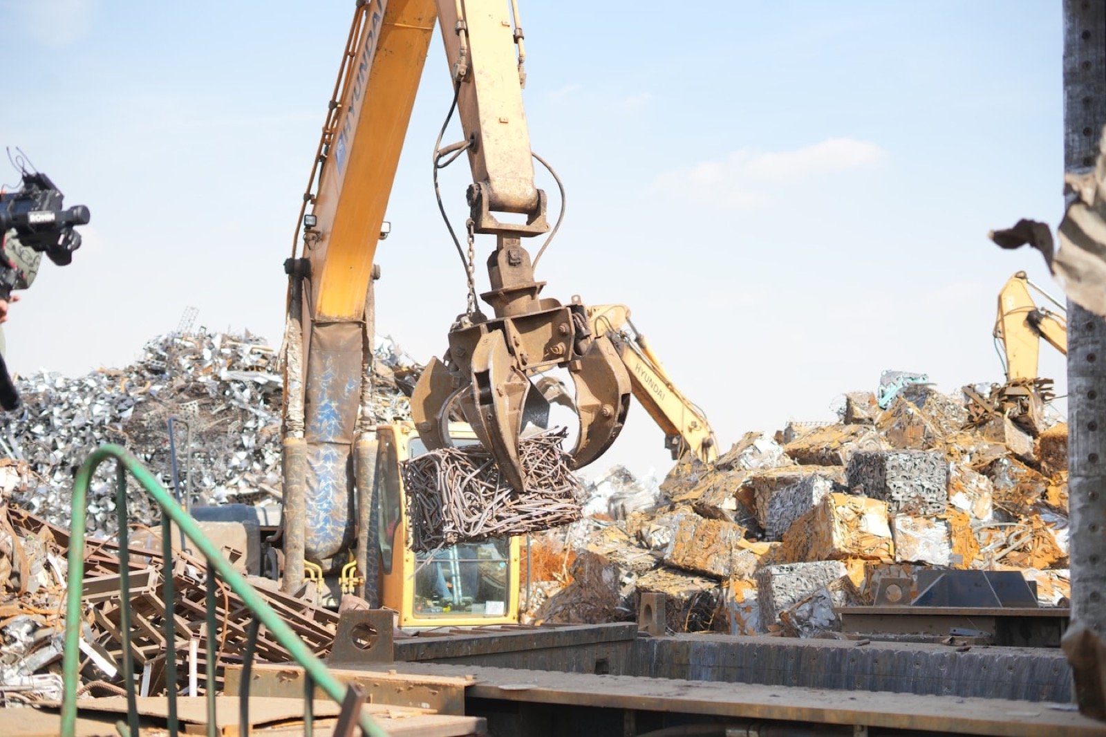 Çankaya iş yeri ve konutlarından çıkan ayrıştırılmış metal hurdalar